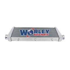 3Wolrey 76mm inlet/outlet Front Mount Aluminum Universal Turbo Intercooler 710x280x64mm