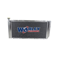 3Wolrey Aluminum Radiator Fit 1994-1999 Chevy/GMC C/K 1500 2500 3500 5.7L 7.4L V8 AT 1995 1996 1997 1998