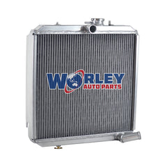 3Wolrey Aluminum Radiator Fit Land Rover 88/109 2.3/2.3D MT 1961 - 1986 1962 1963 1964 1965 1966 1967 1968