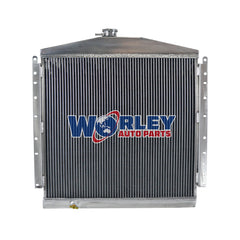 3Wolrey Aluminum Radiator Fits1954-1956 Oldsmobile Deluxe 88 Super 88 V8 W/Chevy Engine