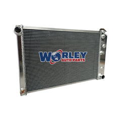 3Wolrey Aluminum Radiator Fits 1970-1981 Chevy Camaro/1975-1979 Nova/1968-1973 Chevelle El Camino