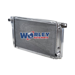 3Wolrey Aluminum Radiator Fits 1984-1996 FORD FALCON UTE XG XH 4.0L 6CYL AT/MT 1985 1986 1987 1988 1989