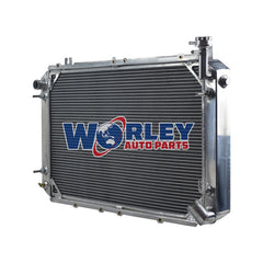 3Wolrey Aluminum Radiator Fits 1988-1997 Nissan Patrol GQ Y60 TB42 RB30 6Cyl AT