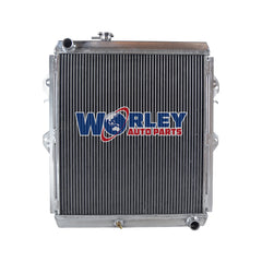 3Wolrey Aluminum Radiator Fits 1997-2005 Toyota Hilux KZN165 LN147 LN167 3.0L 1KZ-TE Turbo D MT