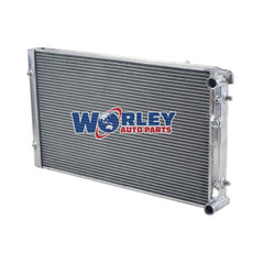 3Wolrey Aluminum Radiator Fits 1999-2002 VW Golf MT Turbo MK4 Dual Pass 2000 2001 02 99