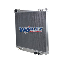 3Wolrey Aluminum Radiator Fits 1999-2005 Ford F250 F350 F450 Super Duty Excursion V8 V10 2000 2001 2002 2003 2004