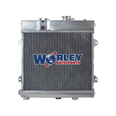 3Wolrey Aluminum Radiator Fits BMW E30 M10 316i 318i 1982-1991 manual 1983 1984 1985 1986
