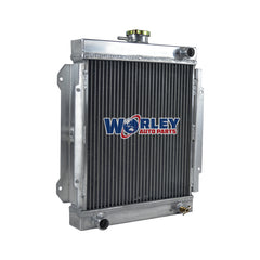3Wolrey Aluminum Radiator Fits DATSUN 1200 1971-1976 Manual MT 1972 1973 1974 1975