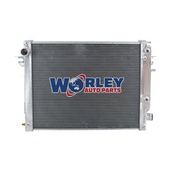 3Wolrey Aluminum Radiator Fits Dodge Ram 6.7L 2500 3500 Cummins 408 2013-2018 2014 2015 2016 2017