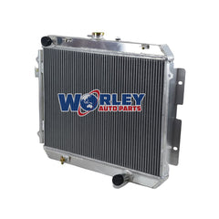 3Wolrey Aluminum Radiator Fits Ford Courier PC Mazda B-Series UF 2.0L 2.2L 2.6L 4cyl 1981-1992 MT 1982 1983 1984 1985 1986 1987 1988 1989