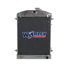 3Wolrey Aluminum Radiator Fits Holden FJ FX 1948-1955 1949 1950 1951 1952 1953