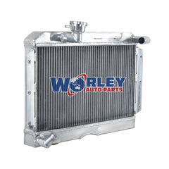 3Wolrey Aluminum Radiator Fits MG MGA 1500/1600/1622/DE-LUXE MT 1955-1962 1956 1957 1958 1959 1960 1961