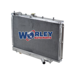 3Wolrey Aluminum Radiator Fits Mazda 323 GTX GTR FORD LAZER TX3 1989-1994 BG Alloy Familia MT