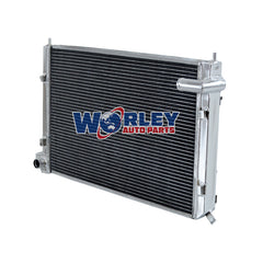 3Wolrey Aluminum Radiator Fits Mini One Cooper R50 R52 1.4L/1.6L L4 Non-Turbo W/AC 2002-2006