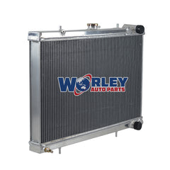 3Wolrey Aluminum Radiator Fits NISSAN SKYLINE S13 CA18 R32 RB20