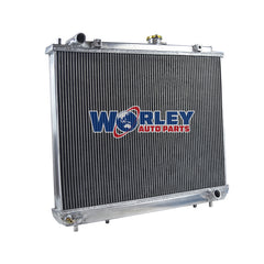 3Wolrey Aluminum Radiator Fits Pajero NM NP NS NT 3.0 3.5 3.8L V6 petrol 2000 on
