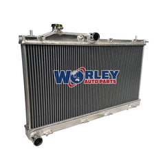 3Wolrey Aluminum Radiator Fits Subaru Impreza WRX STI & Legacy 2.0L 2.5L MT 2008-2018 2009 2010 2011 2012 2013 2014 2015 2016 2017
