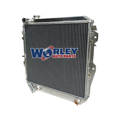 3Wolrey Aluminum Radiator Fits TOYOTA HILUX SURF 2.8D LN106 LN107 3L Diesel 1988-1997 1989 1990 1991 1992 1993