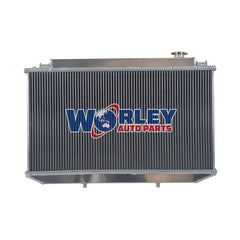 3Wolrey Aluminum Radiator Fits Toyota Cressida MX83 1989-1993 Aluminum 1990 1991 1992 AT