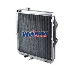 3Wolrey Aluminum Radiator Fits Toyota Hilux KZN165R 3.0LTR Turbo Diesel AT/MT 1997-2005