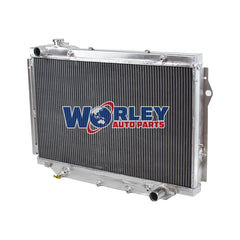 3Wolrey Aluminum Radiator Fits Toyota Land cruiser HDJ80 HZJ80 4.2L 80 Series AT