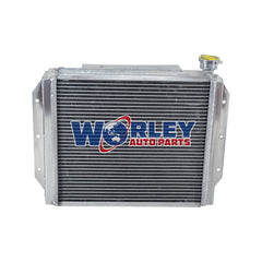 3Wolrey Aluminum Radiator for 1955-1962 MG MGA 1500 1600 1622 DE LUXE MT