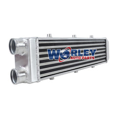 3Wolrey Universal Turbo Aluminum Intercooler 2" Delta Fin SAME SIDE OUTS 550x140x70mm