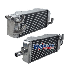 3Worley Aluminum Radiator FOR SUZUKI RM125T RM125V RM 125 T/V MODEL 2-STROKE 1996-1997