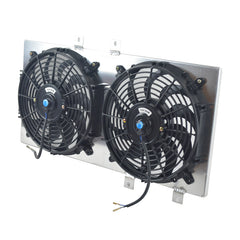 3Worley Aluminum Radiator Fan Shroud Kit Fits Toyota Corolla AE90 AE92 AE94 1989-1994 1990 1991 1992 1993