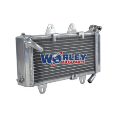 3Worley Aluminum Radiator For KTM 390 Duke Black/White ABS; 390 RC 2013-2016 2014 2015