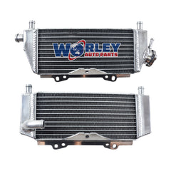 3Worley Aluminum Radiator For Kawasaki KX 250/KX250 2-stroke 2005-2007 2006