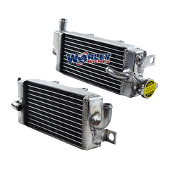 3Worley Aluminum Radiator For Yamaha TRIZ TRI-Z 250 YTZ250 1985 1986