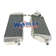 3Worley Aluminum Radiator For Yamaha YZ250F 2014-2018 2017; YZ450F 2014-2017 2016 2015