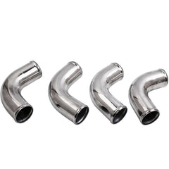 Worley 3" INCH 76mm Aluminum Universal Intercooler Turbo Piping pipe & BLUE hose kits