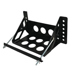 Worley Steel Bolt on Battery Mounting Box Tray Universal Fit Overall Hold Down