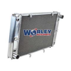 4Wolrey Aluminum Radiator Fit Porsche 928 with 2 Oil Coolers