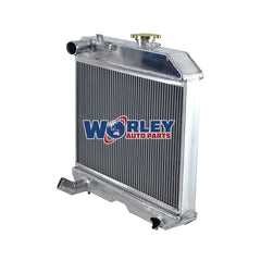 4Wolrey Aluminum Radiator Fits 1941-1952 JEEP Willys 1942 1943 1944 1945 1946 1947 19