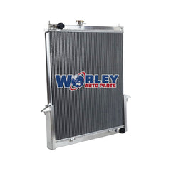 4Wolrey Aluminum Radiator Fits 2002-2020 Nissan Patrol Y61 GU 3 4 5 4.8L TB48 Petrol MT 2003 2004 2005 2006 2007 2008 2009