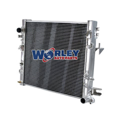 4Wolrey Aluminum Radiator Fits JEEP WRANGLER JK 2.8L Turbo Diesel Auto Manual 2007-On 2008 2009 2010 2011 2012 2013 2014