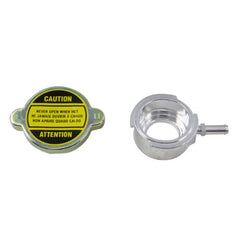 Worley High-Pressure 1.1 Bar Radiator Cap & Aluminium Radiator Filler Neck 32mm 1-1/4" & Overflow Pipe
