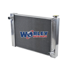 5Wolrey Aluminum Radiator for Chevy GM SBC BBC 23"x19"Core Universal