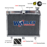 5Worley Aluminum Radiator For Suzuki RG400 RG500 RG 400 500