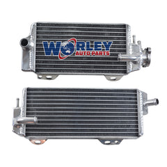 7Worley Aluminum Radiator For Suzuki RMZ250 RMZ 250 2013-2017 2014 2015 2016