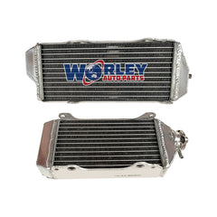 8Worley Aluminum Radiator For SUZUKI RMZ250 RMZ 250 2007 2008 2009 07 08 09