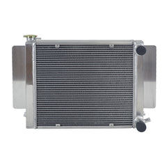 9Wolrey Aluminum Radiator Fits Mazda RX2 RX3 RX4 RX5 RX7 with heater pipe Manual