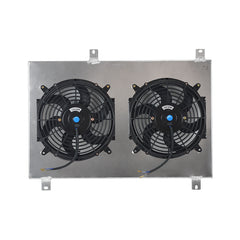 Worley Aluminum Radiator Fan Shroud Kit Fits 1999-2007 Mitsubishi Pajero Pinin 4G93 1.8/2.0GDI 2000 2001 2002 2003 2004 2005 2006