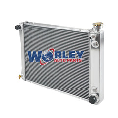 Wolrey Aluminum Radiator FOR 1988-1995 Chevrolet C/K 1500 2500 3500 4.3L 5.0L 5.7L 1989 1990 1991 1992 1993