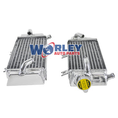 Worley CUSTOM Aluminum Radiator For HONDA CR500AF Frame CRF450R 2005-2008 W/CR500 engine