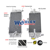 Worley CUSTOM Aluminum Radiator For HONDA CR500AF Frame CRF450R 2005-2008 W/CR500 engine