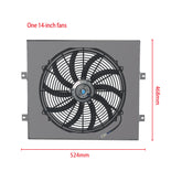 Worley Aluminum Radiator Fan Shroud Kit Fits TOYOTA HILUX LN106 LN111 diesel 1988-1997 92 93 AT/MT